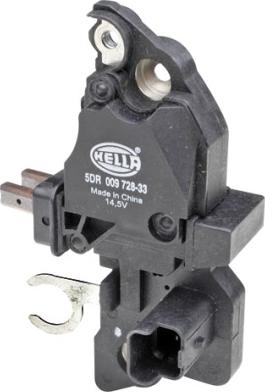 HELLA 5DR 009 728-331 - Ģeneratora sprieguma regulators autospares.lv