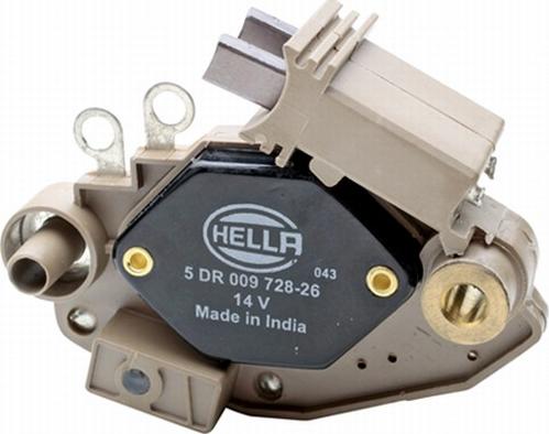 HELLA 5DR 009 728-261 - Ģeneratora sprieguma regulators autospares.lv