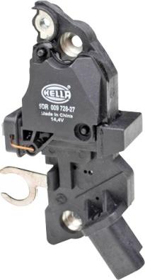 HELLA 5DR 009 728-271 - Ģeneratora sprieguma regulators autospares.lv