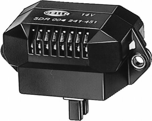 HELLA 5DR 004 241-451 - Ģeneratora sprieguma regulators autospares.lv