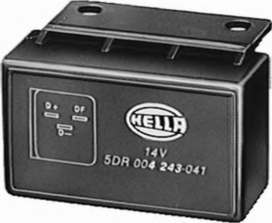 HELLA 5DR004243041 - Ģeneratora sprieguma regulators www.autospares.lv