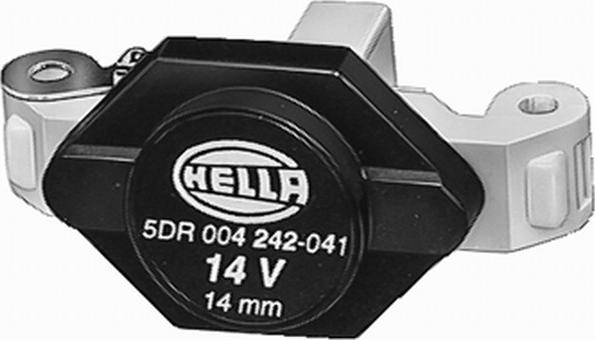 HELLA 5DR 004 242-041 - Регулятор напряжения, генератор www.autospares.lv