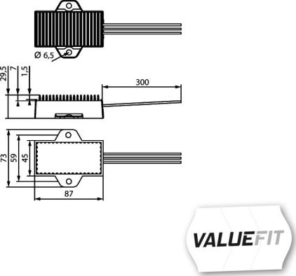 HELLA 5DS 357 030-001 - Vadības iekārta, Apgaismojums www.autospares.lv