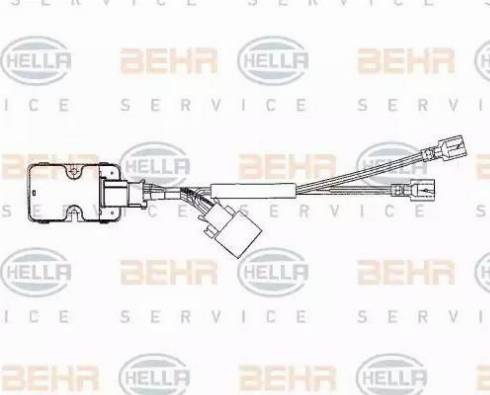 HELLA 5HL 351 321-021 - Regulators, Salona ventilators www.autospares.lv