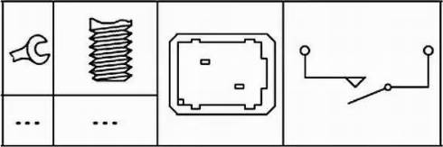 HELLA 6DD 179 465-081 - Slēdzis, Sajūga pievads (Motora vadība) www.autospares.lv