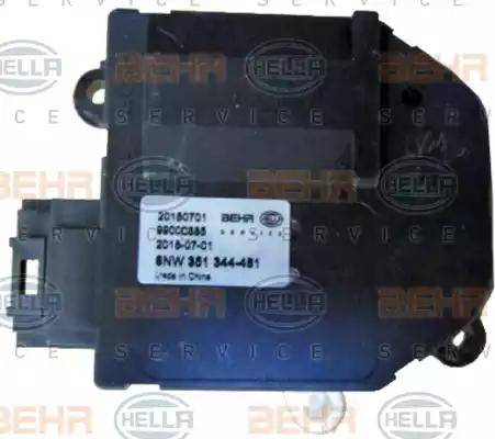 HELLA 6NW 351 344-481 - Regulēšanas elements, Jaucējkrāns www.autospares.lv