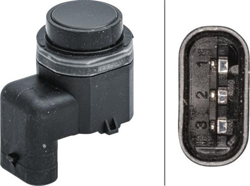 HELLA 6PX 358 141-621 - Sensor, parking assist www.autospares.lv