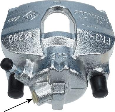 HELLA 8AC 355 390-031 - Brake Caliper www.autospares.lv