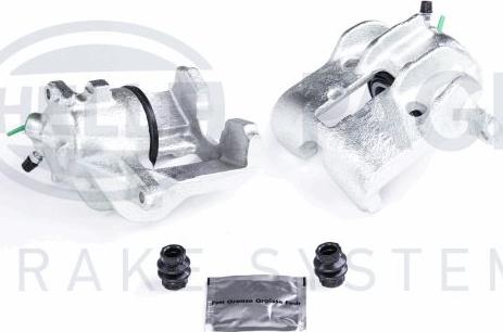 HELLA 8AC 355 390-781 - Brake Caliper www.autospares.lv