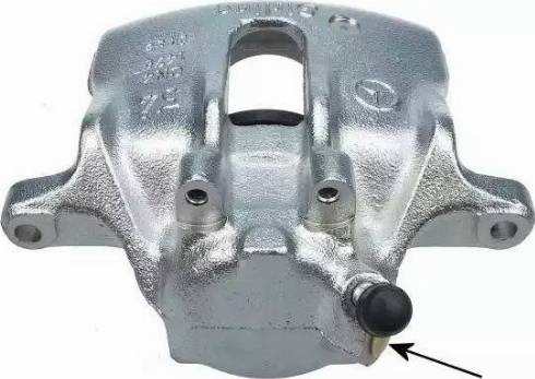 HELLA 8AC 355 391-191 - Brake Caliper www.autospares.lv