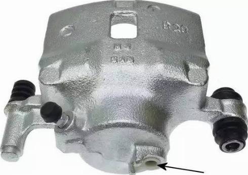 HELLA 8AC 355 391-761 - Bremžu suports www.autospares.lv