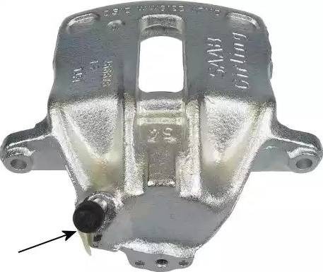 HELLA 8AC 355 389-911 - Brake Caliper www.autospares.lv