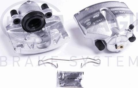 HELLA 8AC 355 389-181 - Brake Caliper www.autospares.lv