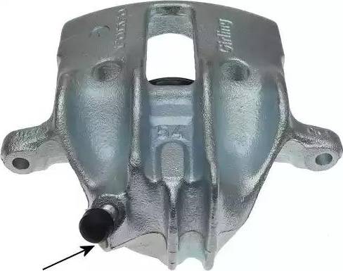 HELLA 8AC 355 389-871 - Brake Caliper www.autospares.lv