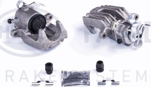 HELLA 8AC 355 384-581 - Brake Caliper www.autospares.lv