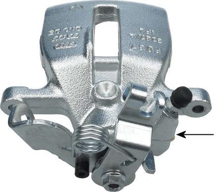 HELLA 8AC 355 384-891 - Brake Caliper www.autospares.lv