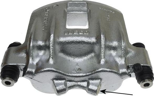 HELLA 8AC 355 385-951 - Bremžu suports www.autospares.lv