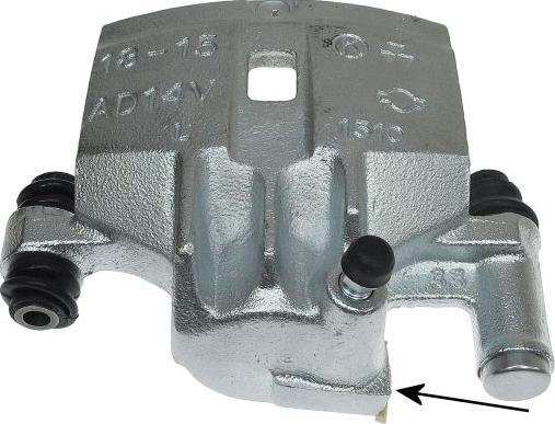 HELLA 8AC 355 385-591 - Brake Caliper www.autospares.lv