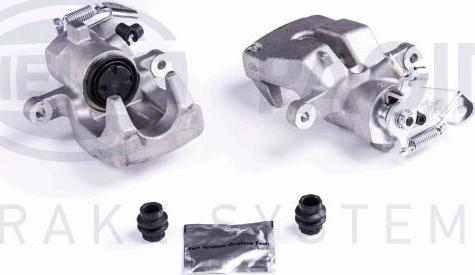 HELLA 8AC 355 381-051 - Brake Caliper www.autospares.lv