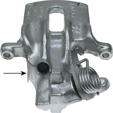 HELLA 8AC 355 381-081 - Brake Caliper www.autospares.lv