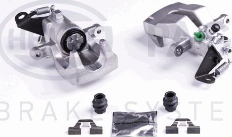 HELLA 8AC 355 381-121 - Brake Caliper www.autospares.lv