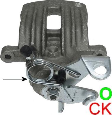 HELLA 8AC 355 383-891 - Brake Caliper www.autospares.lv