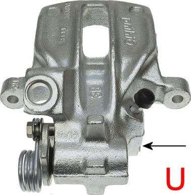 HELLA 8AC 355 383-881 - Brake Caliper www.autospares.lv