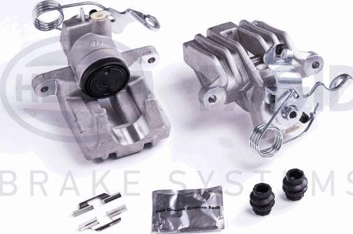 HELLA 8AC 355 383-331 - Brake Caliper www.autospares.lv