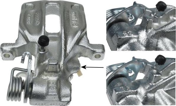 HELLA 8AC 355 382-481 - Bremžu suports autospares.lv