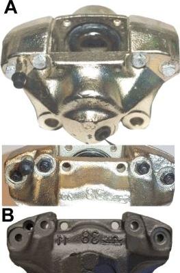 HELLA 8AC 355 382-521 - Bremžu suports www.autospares.lv