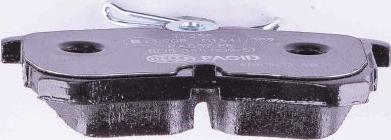 HELLA 8DB 355 009-511 - Brake Pad Set, disc brake www.autospares.lv