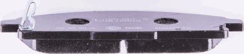 HELLA 8DB 355 009-661 - Brake Pad Set, disc brake www.autospares.lv