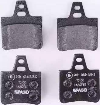 HELLA 8DB 355 005-901 - Bremžu uzliku kompl., Disku bremzes www.autospares.lv