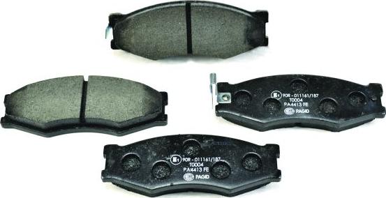 HELLA 8DB 355 005-621 - Brake Pad Set, disc brake www.autospares.lv