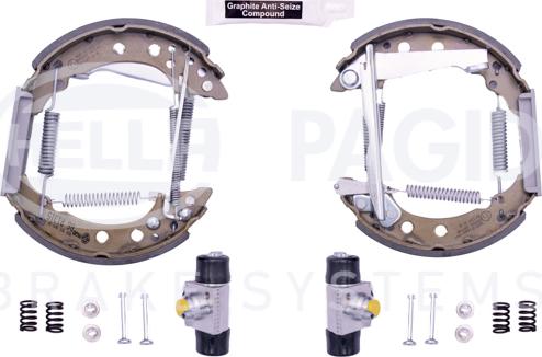 HELLA 8DB 355 005-241 - Brake Shoe Set www.autospares.lv