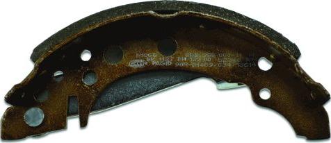 HELLA 8DB 355 000-111 - Brake Shoe Set www.autospares.lv