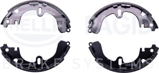 HELLA 8DB 355 000-871 - Brake Shoe Set www.autospares.lv