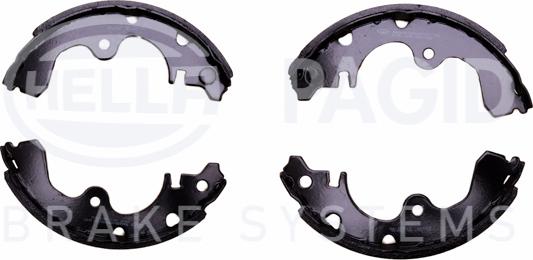 HELLA 8DB 355 001-561 - Brake Shoe Set www.autospares.lv