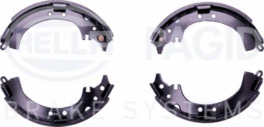 HELLA 8DB 355 001-671 - Brake Shoe Set www.autospares.lv