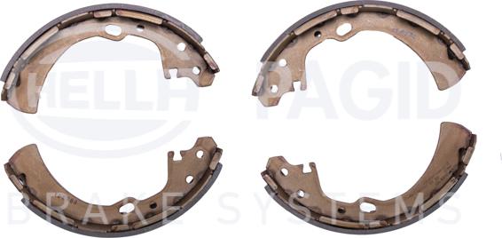 HELLA 8DB 355 001-191 - Brake Shoe Set www.autospares.lv