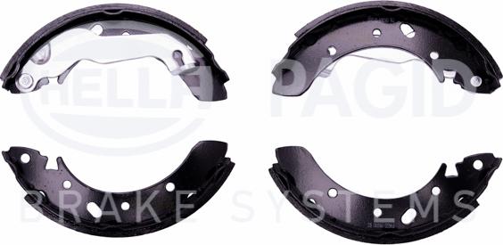 HELLA 8DB 355 001-861 - Brake Shoe Set www.autospares.lv