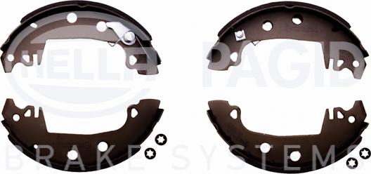 HELLA 8DB 355 001-201 - Brake Shoe Set www.autospares.lv