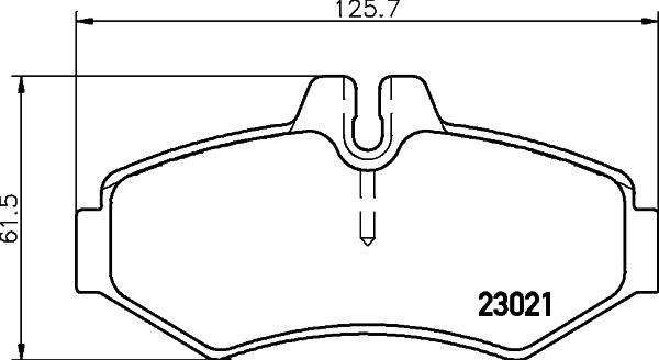 HELLA 8DB 355 008-651 - Bremžu uzliku kompl., Disku bremzes www.autospares.lv