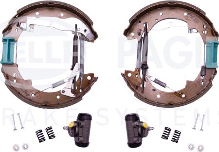 HELLA 8DB 355 003-851 - Brake Shoe Set www.autospares.lv