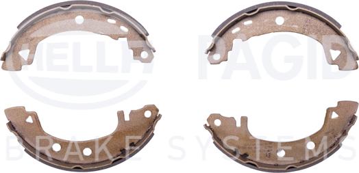 HELLA 8DB 355 002-061 - Bremžu loku komplekts www.autospares.lv