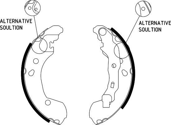 HELLA 8DB 355 002-801 - Bremžu loku komplekts www.autospares.lv