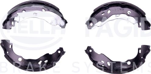 HELLA 8DB 355 002-751 - Brake Shoe Set www.autospares.lv