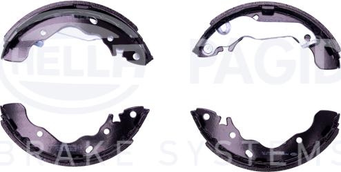 HELLA 8DB 355 002-761 - Brake Shoe Set www.autospares.lv