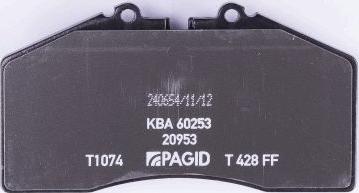 HELLA 8DB 355 007-701 - Bremžu uzliku kompl., Disku bremzes www.autospares.lv