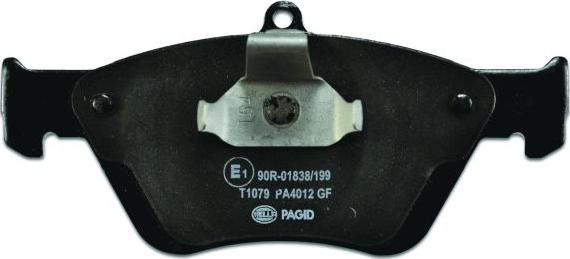 HELLA 8DB 355 007-731 - Bremžu uzliku kompl., Disku bremzes www.autospares.lv